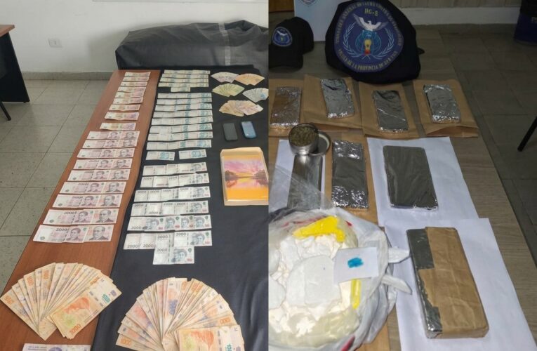 Misión Sarmiento: la Policía desarticuló una organización dedicada a la venta de drogas en la Costa de los Comechingones y el Valle del Conlara, incautó sustancias valuadas en más de 20 millones de pesos y detuvo a 11 personas
