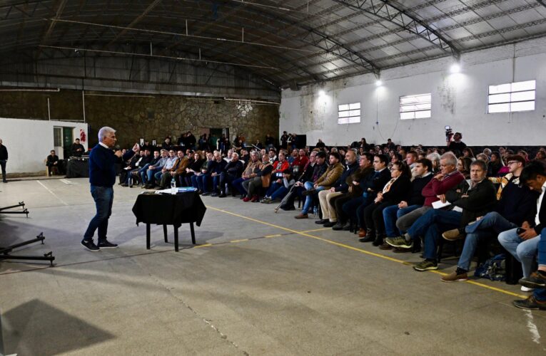 Poggi: “Las decisiones de la minería de toda la provincia se van a tomar desde La Toma”